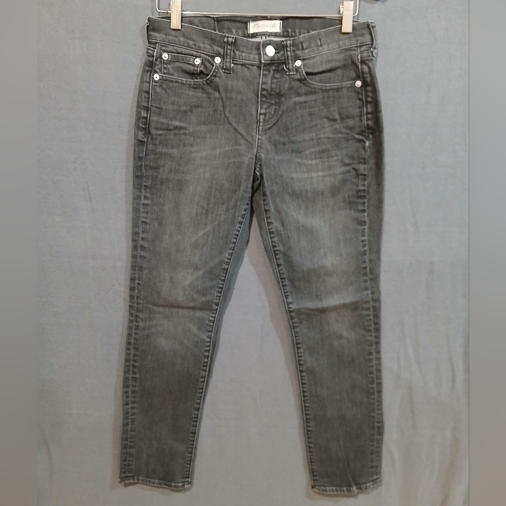 Madewell Jeans Womens 26 Black Boyjeans Slim Denim